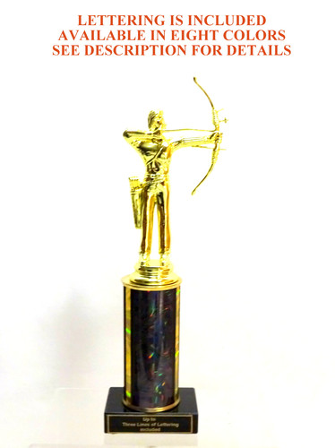 Male archery trophy - archery,
